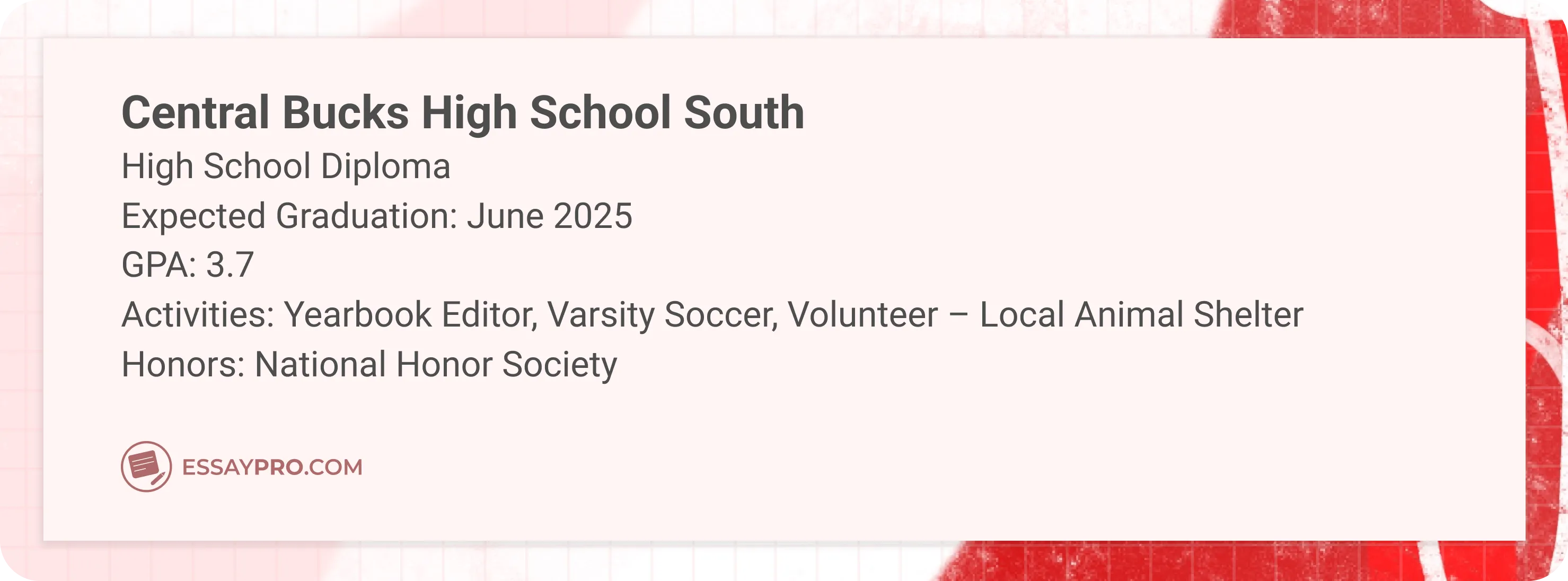 central bucks high school south